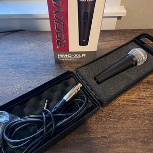 Rockville RMC-XLR Microphone - Used Once - Missing User Manual